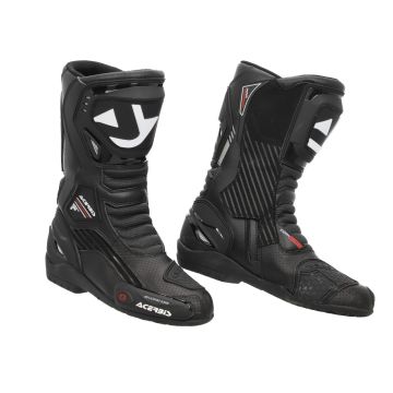 Acerbis Corkscrewr racing boots Black