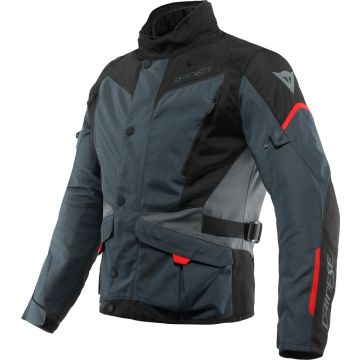 Dainese TEMPEST 3 D-DRY motorcycle jacket Ebony Black Lava Red