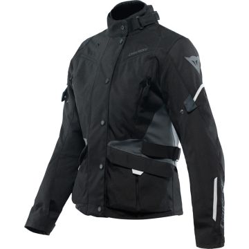 Dainese TEMPEST 3 D-DRY women's motorcycle jacket Black Black Ebony