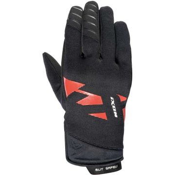 Guanti moto Ixon MS FEVER nero rosso