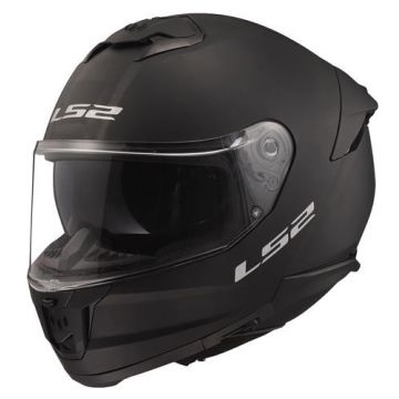 LS2 FF808 Stream II Solid Full Face Helmet Black