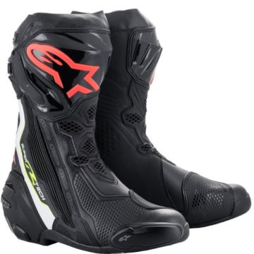 Alpinestars SUPERTECH R motorcycle boots Black Black