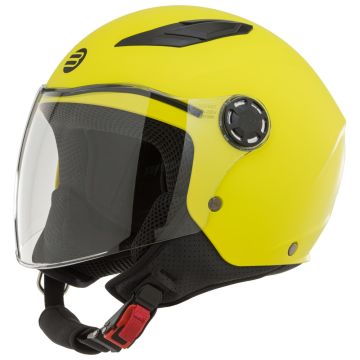 Befast Flipper III kid jet helmet Yellow Fluo