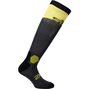 SIXS LONG RACING socks Grey Yellow