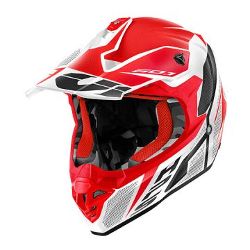 Cross Helmet Givi 60.1F Invert Red White