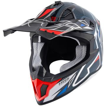 Givi 70.1 VECTOR carbon cross helmet White Blue Red