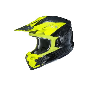 HJC i50 ARTAX cross helmet MC4H Black Yellow