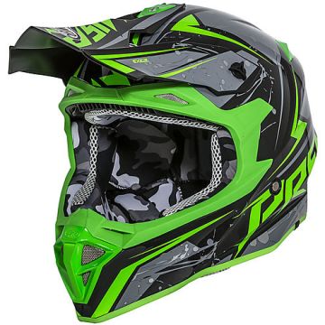 Premier EXIGE QX7 cross helmet Black Green