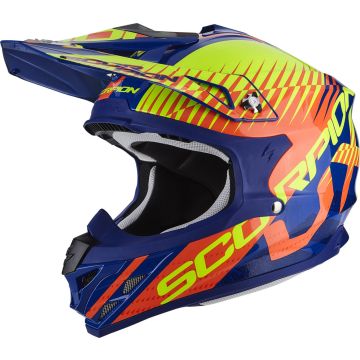 Scorpion VX 15 EVO AIR SIN off road helmet Blue Orange