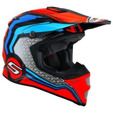 Suomy MX SPEED PRO FORWARD helmet Orange Blue