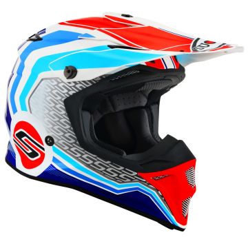 Suomy MX SPEED PRO FORWARD helmet Blue White