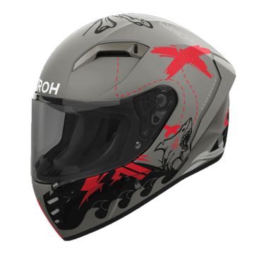 Airoh Connor Desperado Full Face Helmet Orange Matte