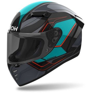 Airoh CONNOR DUNK Full-face helmet Anthracite Glossy Green