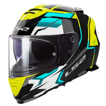 LS2  Full-face helmet  FF800 STORM II Tracker yellow 06