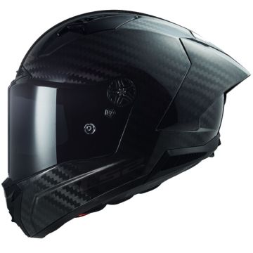 LS2 Full face helmet FF805 THUNDER C GP AERO SPOILER in Matt Black Carbon