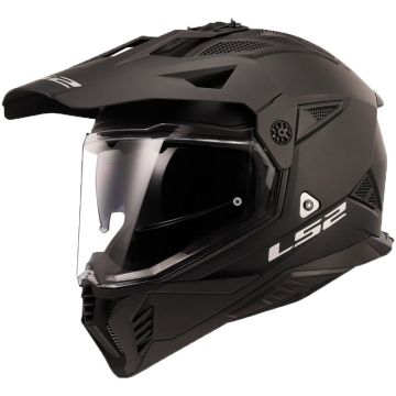 LS2 MX702 Pioneer II Full Face Touring Helmet Matt Black 06