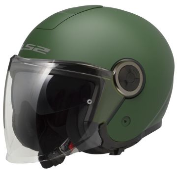 LS2  Helmet Jet  OF620 Classy Solid Green