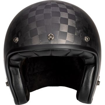 Carburo Jet Epic III Extra Fit helmet in carbon fiber