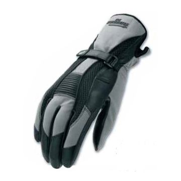 Furygan GUARD summer leather gloves Black-Grey