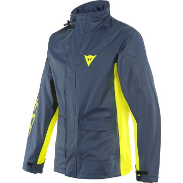 Dainese Storm 2 Unisex Jacket Black-Iris Fluo-Yellow