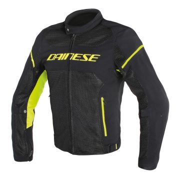 Dainese Air Frame D1 Tex black black yellwo fluo