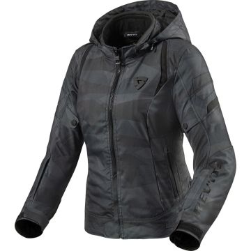 Rev'It Flare 2 Ladies summer jacket Camouflage Black Gray