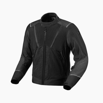 Rev'it Airwave 4 Black Summer Motorcycle Jacket