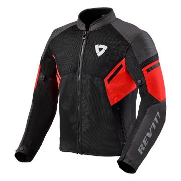 Rev'it GT-R Air 3 motorcycle jacket Black Neon Red