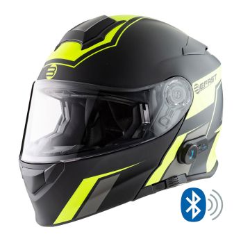 Befast Connect modular helmet with integrated intercom Yellow black