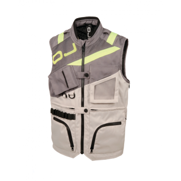 Motorcycle vest OJ ADAPT 2 Grey