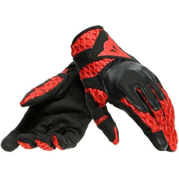 Guanti moto estivi Dainese Air-Maze Unisex Nero Rosso 