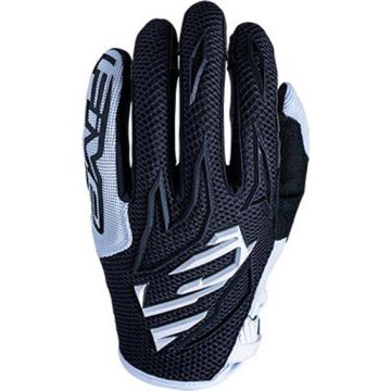 Five MXF3 cross gloves Black White