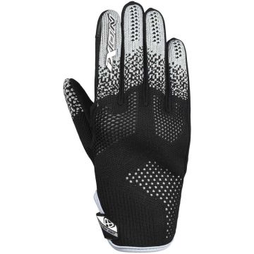 Ixon IXFLOW KNIT LADY women's summer motorcycle gloves Black Silver