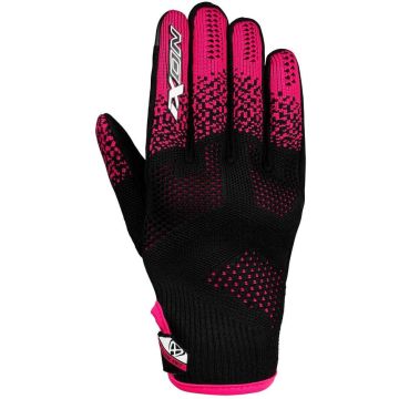 Ixon IXFLOW KNIT LADY women's summer motorcycle gloves Black Pink