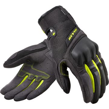 Rev'it Volcano Ladies summer Gloves Black Neon Yellow