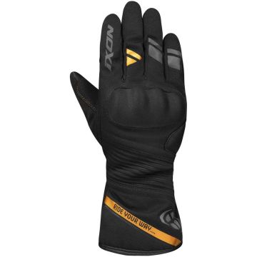 Ixon PRO MIDGARD women's winter motorcycle gloves Black Gold