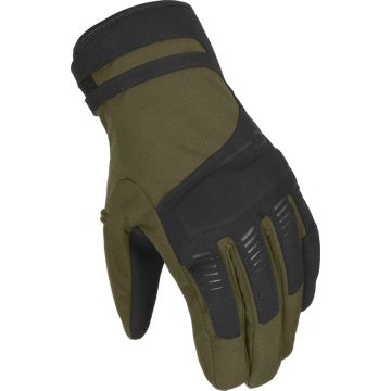 Macna Dim RTX Women's Winter Motorcycle Gloves Olive Green Black