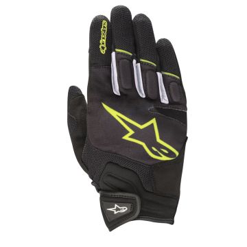 Alpinestars ATOM summer gloves black yellow fluo