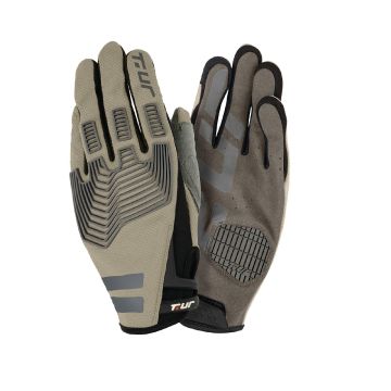 Summer Motorcycle Gloves T-UR G-THREE Beige
