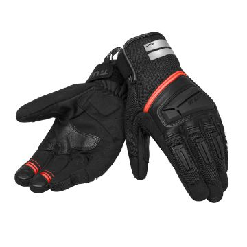 Summer Motorcycle Gloves T-UR G FIVE HYDROSCUD® Black Red