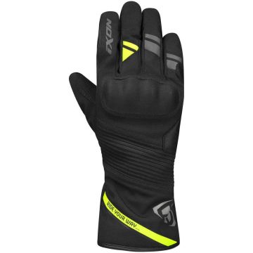 Ixon PRO MIDGARD Men's Motorcycle Gloves Black Gray Bright Yellow