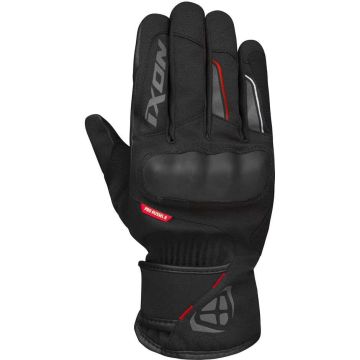 Ixon PRO RUSSEL 2 winter motorcycle gloves Black Red