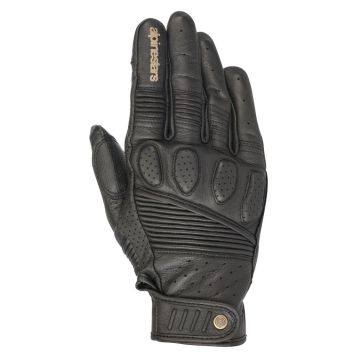 Alpinestars CRAZY EIGHT leather summer gloves black black