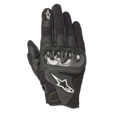 Alpinestars SMX-1 AIR V2 leather summer gloves black