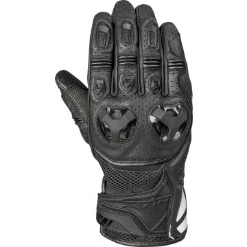 Ixon RS CALL AIR summer leather gloves black white