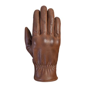 Ixon RS NIZO AIR summer leather gloves Brown Camel