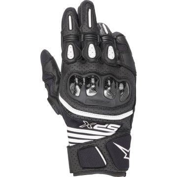 Alpinestars Sp X Air Carbon V2 summer leather racing gloves Black
