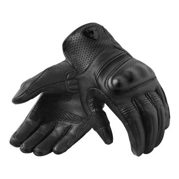 Guanti moto pelle Rev'it Monster 3 Nero