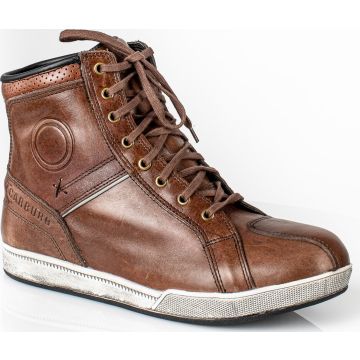 Scarpe moto pelle Carburo Urban WP Marrone