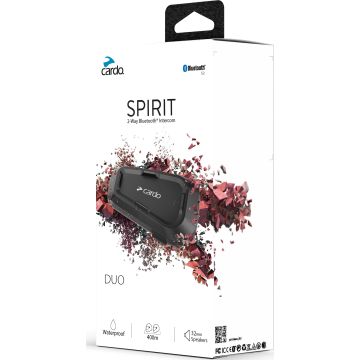 Bluetooth intercom Cardo SPIRIT double 2 pilots up to 600 m